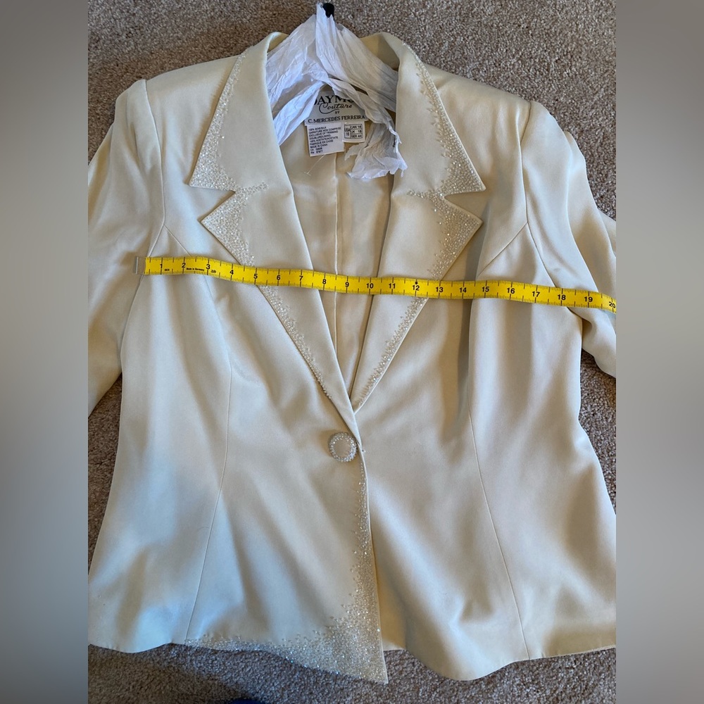 RARE CRYSTAL ✨ Daymor vintage blazer jacket NWT - Picture 15 of 16